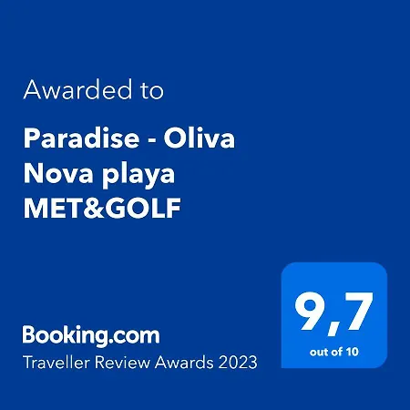Apartment Paradise - Nova Playa Met&golf *